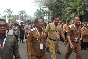 Pj Gubernur Sulbar Saat menghadiri Pertemuan dengan President